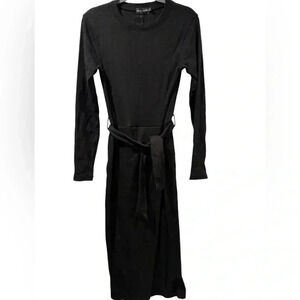Pretty Little Thing Ribbed Midi Wrap Dress NWT